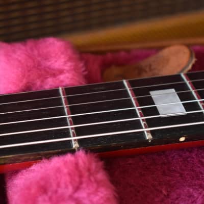 2000 Gibson USA Limited Edition ES-335 BP Translucent Red, Black Binding, Ebony Board w/OHSC, RARE image 22