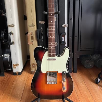 Squier Classic Vibe Telecaster Custom with Rosewood Fretboard 2010 - 2018 - 3-Color Sunburst + upgrades image 1