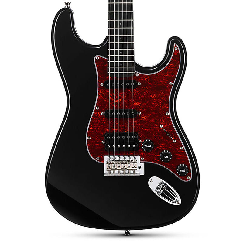 Donner DST200 Electric Guitar Solid Body Single Coil Split Reverb