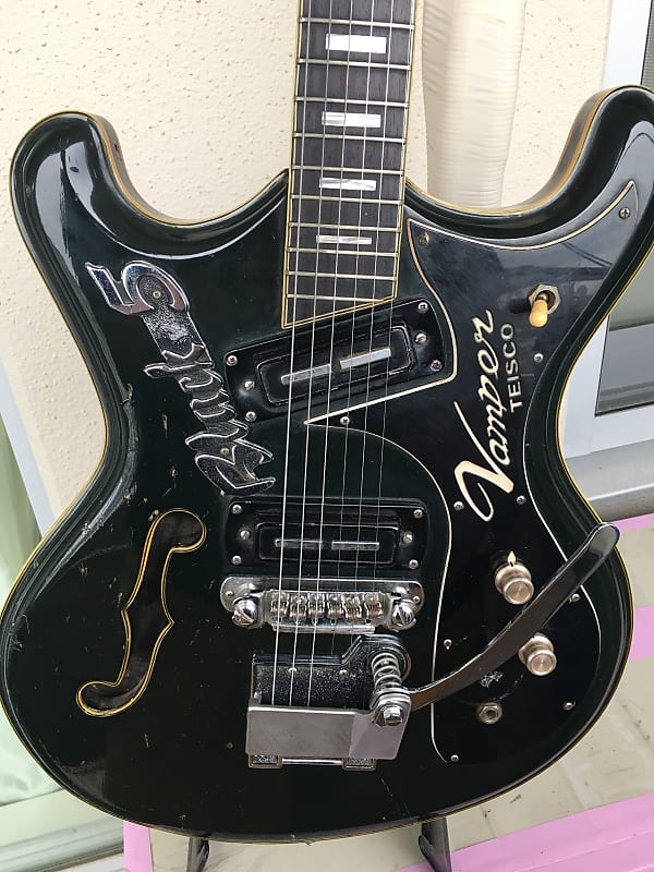 Teisco Vamper 1968 semi-hollow Rarest of the rare! image 1