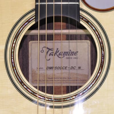 Takamine DMP500CE DC Engelmann Spruce Top Limited Edition Guitar image 19
