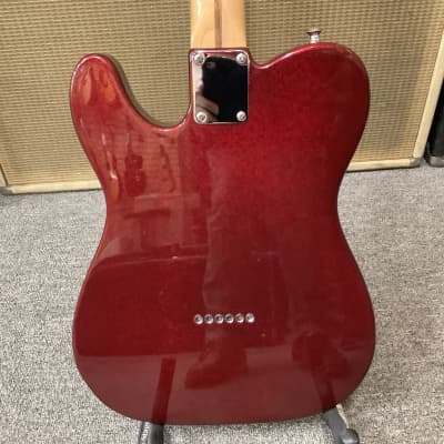 1995 Fender Telecaster "Partscaster" Red Sparkle Body, James Burton Neck image 5