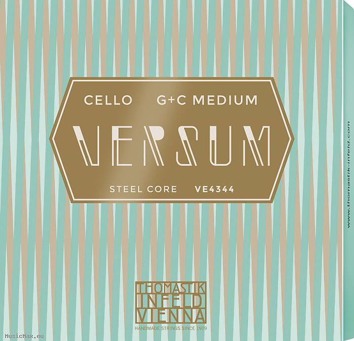 THOMASTIK VE4344 Versum C+G Cello Strings image 1