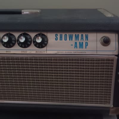 Fender Showman "Drip Edge" 2-Channel 85-Watt Guitar Amp Head 1968 - 1970 - Silverface image 3