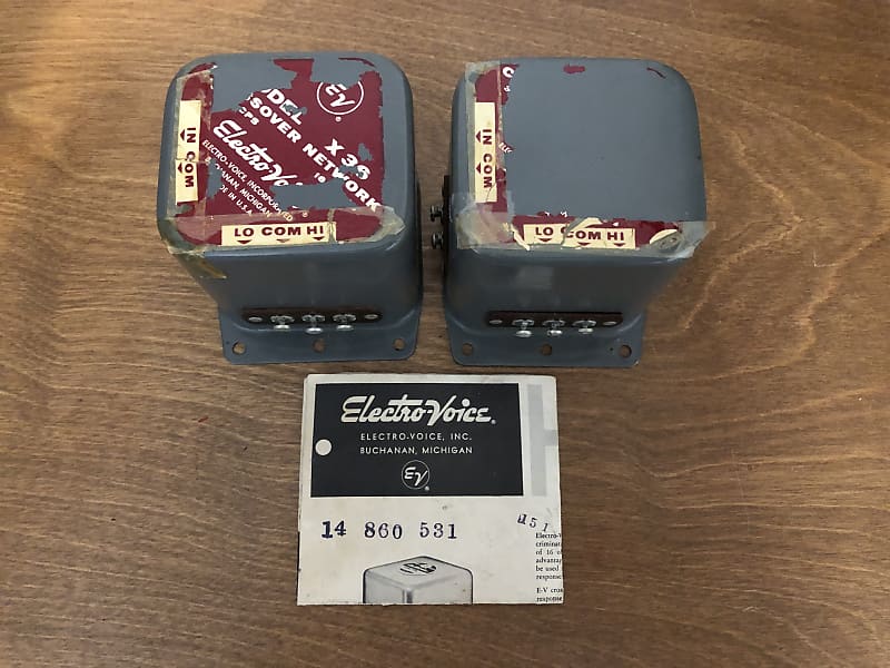 ElectroVoice X36 Crossover Network 1 PAIR Reverb