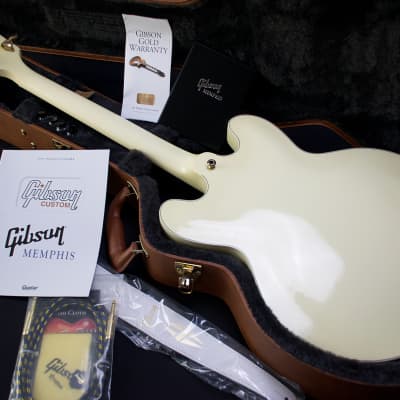 Gibson Custom  ES-355 Memphis in Classic Vintage White "VOS"  2016 image 20