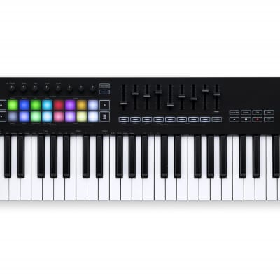 Novation Launchkey 49 mk3 MIDI Ableton Live Music Keyboard Controller w/ Pads (works with Logic, Garageband, Studio One and more!)