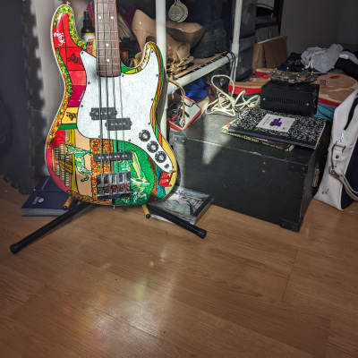 Fender Short Scale Jazz Bass - Custom Paint Job image 3