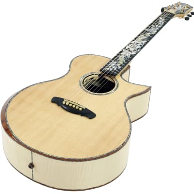 Hsienmo MJC Custom 2023 Sitka Spruce+Flammed Maple+Anthem for sale
