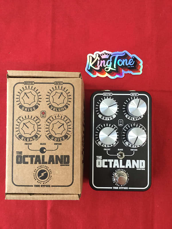 KingTone Octaland V2 2022 Black Reverb