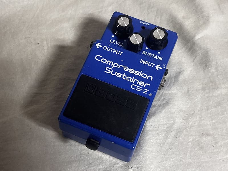 DTM・DAW BOSS Compression Sustainer CS-2 Boss CS-2 Compressor Sustainer - Bass Gear Reviews