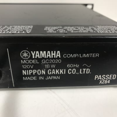 YAMAHA GC2020 2 Ch Comp / Limiter - XLR In/Out image 4
