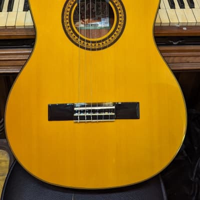 Oscar Schmidt OC11CE-A Acoustic Electric Classical Guitar with Cutaway for sale