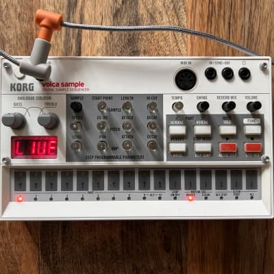 Korg Volca Sample Digital Sample Sequencer 2010s - White