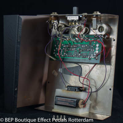 Electro-Harmonix EH 3003 Big Muff π V5 (Op Amp Tone Bypass) 1981 USA as used by Andy Martin-Reverb image 9