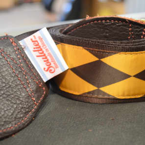 New! Souldier Strap "Charlie Brown" USA Handmade Custom Guitar Strap Free Shipping image 1