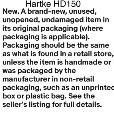 Hartke HD150 Bass Amp Cover 2023 - Black image 3