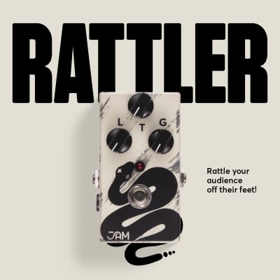 JAM Pedals Rattler Distortion Effects Pedal image 5