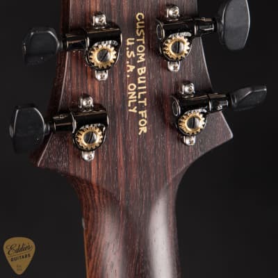 PRS Eddie's Guitars Wood Library Custom 24 Brazilian FB/Rosewood Neck - Blood Orange image 8