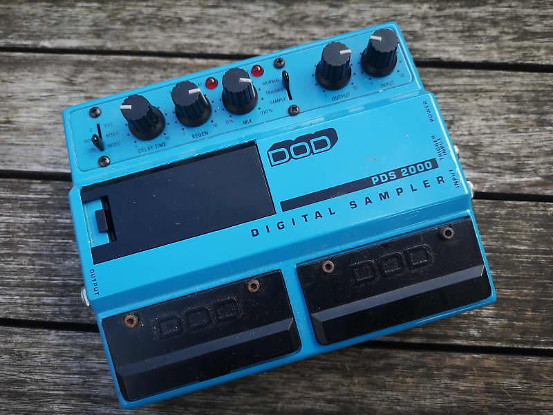 ギター pds2000  dod DIGITECH/DOD PDS 2000 DIGITAL SAMPLER Blue | Reverb