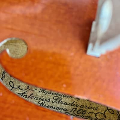 Ernst Heinrich Roth Stradivarius copy 1972 4/4 violin - red brown image 15