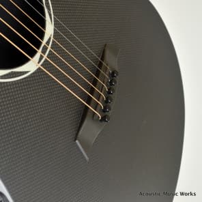 Composite Acoustics Ox Raw Carbon Fiber Guitar, LR Baggs Pickup, Cutaway image 12