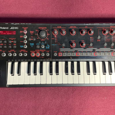 Roland JD-Xi 37-Key Analog/Digital Crossover Synthesizer 2015 - Present - Black