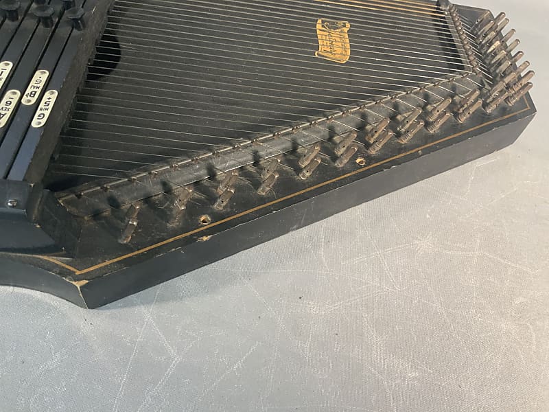 オートハープ　オスカーシュミット　ヴィンテージ Vintage Oscar Schmidt Autoharp W/original Case And Music