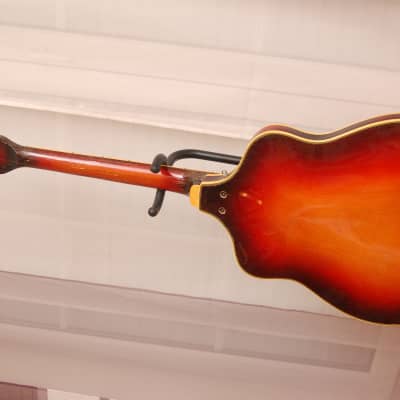 Migma Archtop – 1960s German Vintage Semi Acoustic Guitar Gitarre image 12