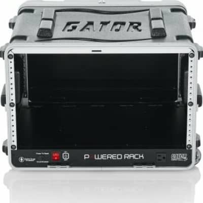 Gator 6U Audio Rack; Powered Rolling image 8