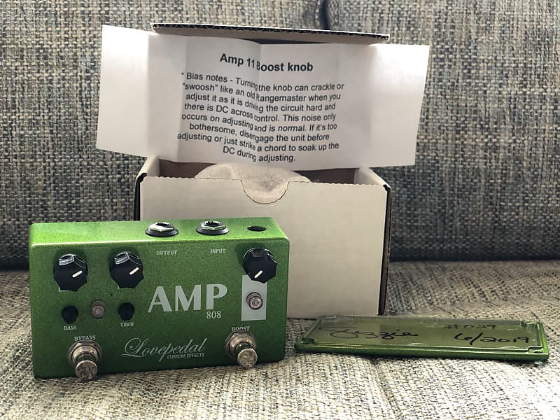 Lovepedal Amp Eleven 808 Sparkle Green Limited Edition #29/100