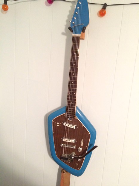 Teisco Del Rey EV-2T 1960s Blue | Reverb
