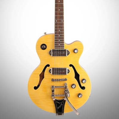 Epiphone Wildkat Electric Guitar with Bigsby Tremolo, Antique 