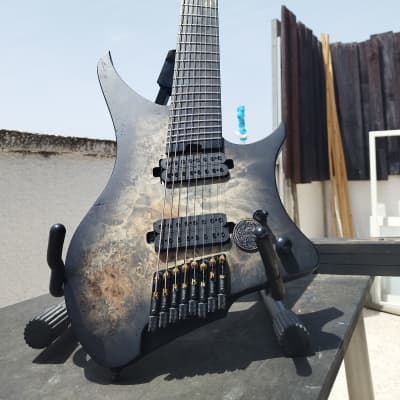 GOC Guitars Materia 8 String Headless Fanfret Multiscale Fanned Fret Multi Scale for sale