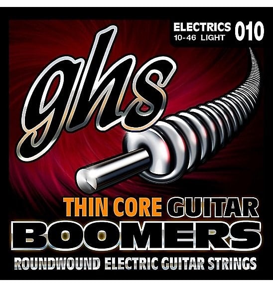 GHS TC-GBL Thin Core Boomer Light Electric Guitar Strings (10-46) image 1