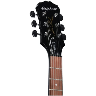 Epiphone Les Paul Special II Electric Guitar, Ebony image 7