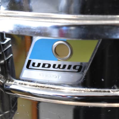 Vintage 1970s Ludwig LM400 Supraphonic 5x14 Snare Drum image 6