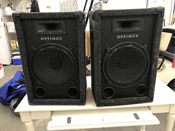 Optimus pa shop speakers