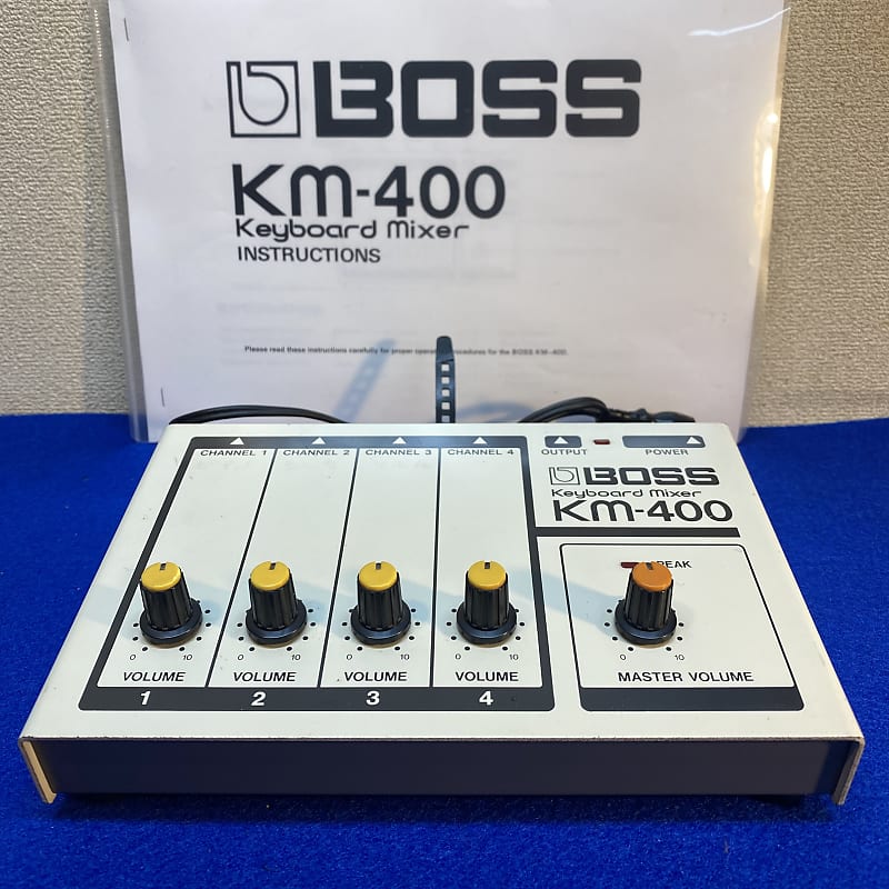 Boss KM-400 Keyboard Mixer ミキサー used3390_1.jpg