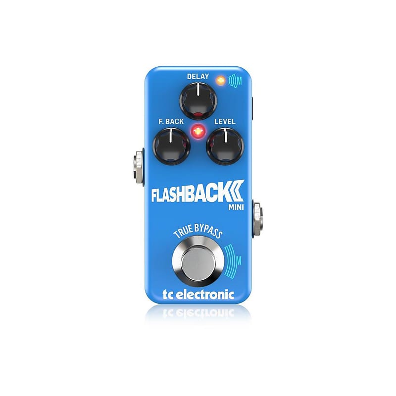 ギター tc electronic FLASHBACK II Amazon.com: TC Electronic Flashback 2 Mini, Light Blue DELAY