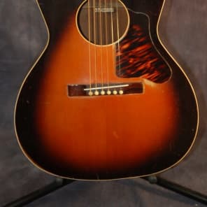 1938 Montgomery Wards Carson J Robison Cowboy Guitar Sunburst image 3