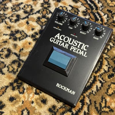Reverb.com listing, price, conditions, and images for rockman-acoustic-guitar-pedal