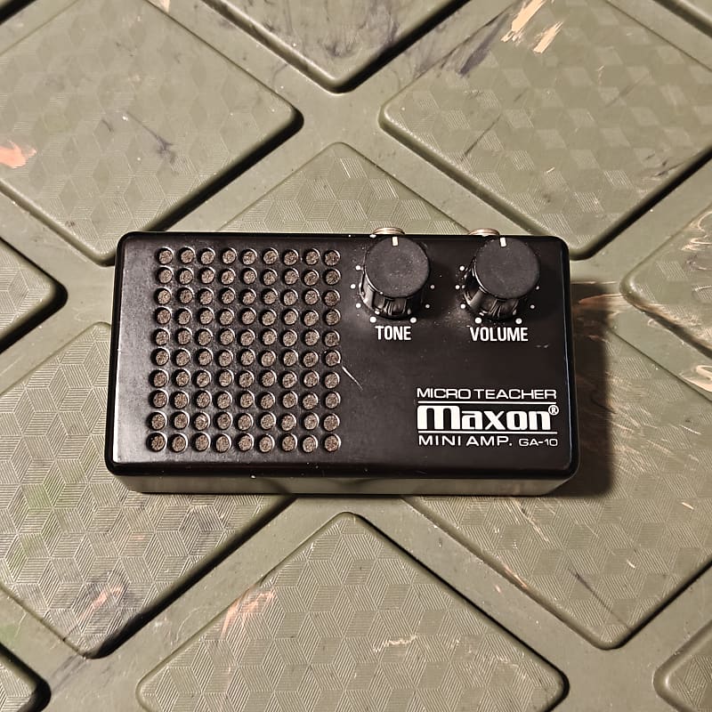 Maxon GA-10 Micro Teacher Mini Amp | Vintage 1970s | Reverb