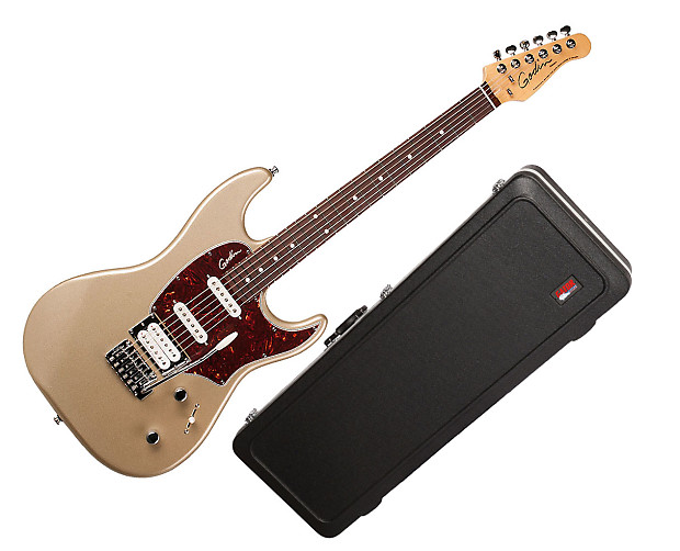 Godin Guitars 041183 Session LTD Silver Gold HG RN LTD w