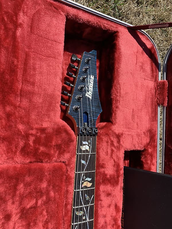 Ibanez J Custom Rg8420zd 2016 Dark Lapis Lazuli | Reverb
