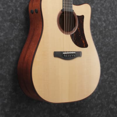 Ibanez AAD300CE-LGS Advanced Acoustic Serie Grand Dreadnought Cutaway Akustik Gitarre + Preamp Natur image 3