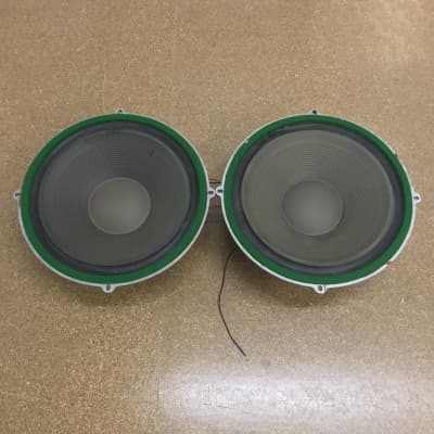 Vintage pair of matching  12” Wharfedale Speakers / Pulsonic cones 8 ohms @ 35 watts  1970 image 3
