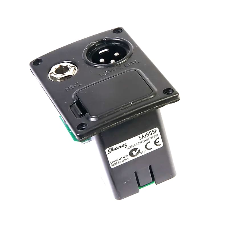 Ibanez 5AJB05FBattery Box/Jack Combo Box 9V (XLR & 1/4") Reverb