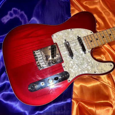 Fender Telecaster Plus V2 with Maple Fretboard 1995 - 1998 Crimson Burst image 3