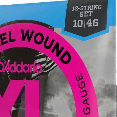 D'Addario EXL150 Nickel Wound 12-String Electric Guitar Strings 10-46 image 3